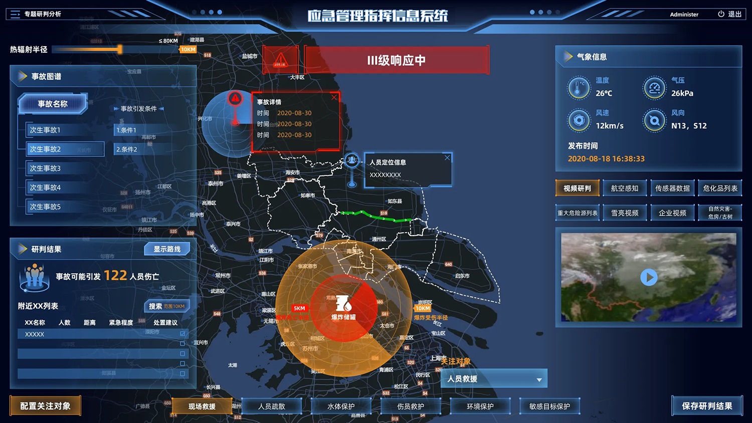 智慧城市應(yīng)急系統(tǒng)控制中心 智慧城市應(yīng)急管理系統(tǒng)